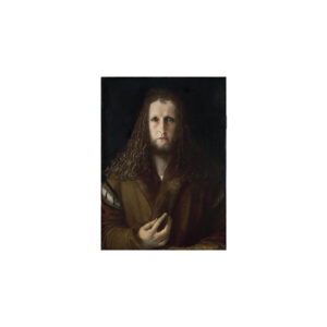 Male Artist Essay #4, 2018, based on Self-portrait at 28, 1500 Dürer Albrecht (1471-1528)